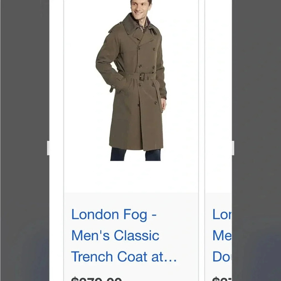 London Fog Trenchcoat - Picture 3 of 11